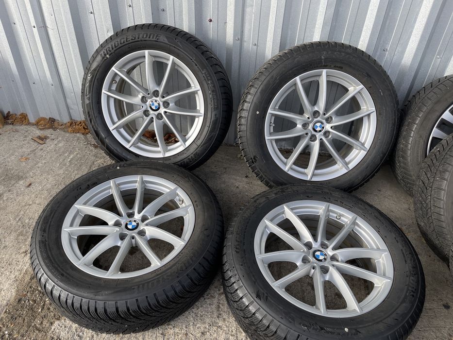 4 jante originale BMW R 18 cu anvelope de iarna Bridgestone 225/60/18