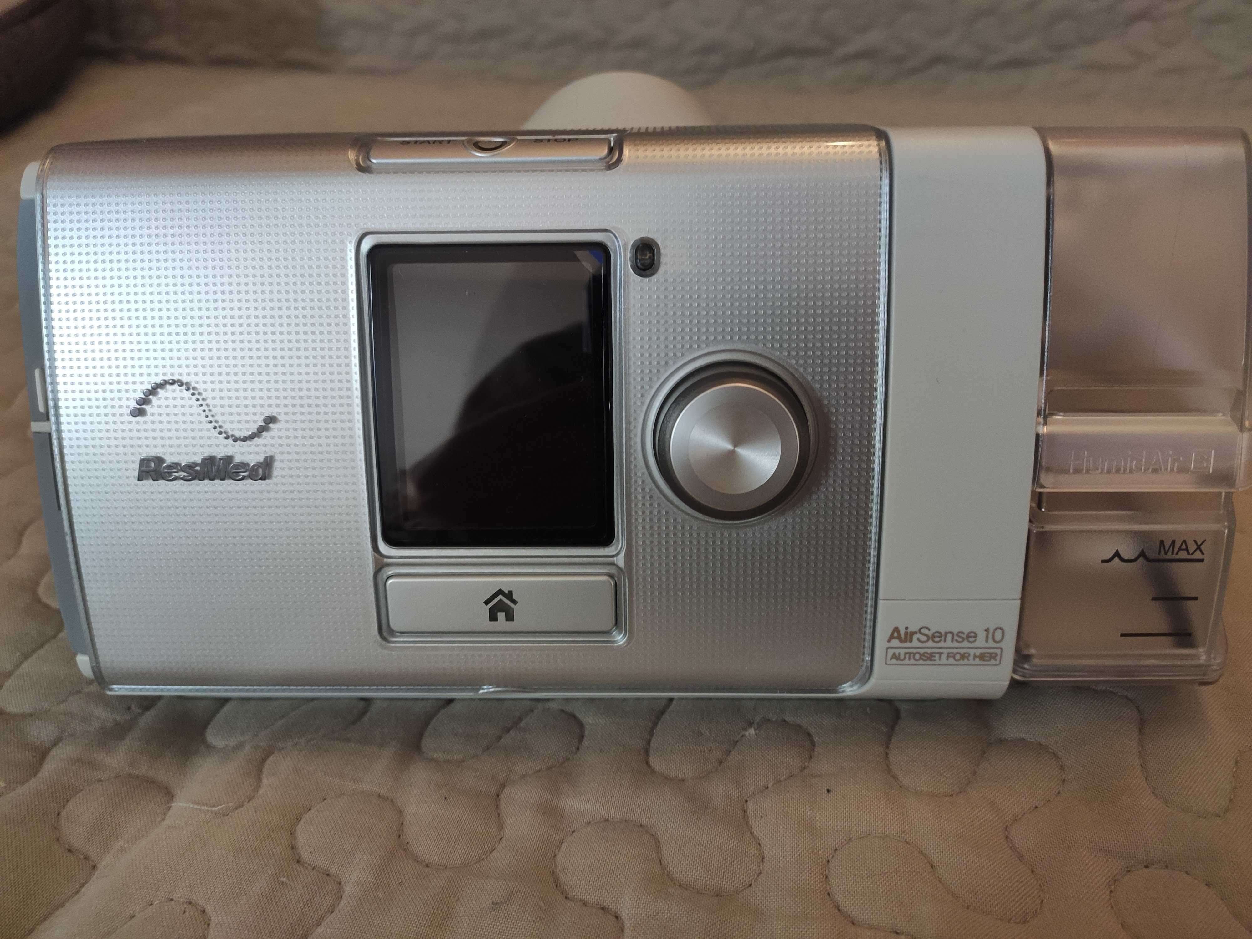 Cpap Resmed Airsense 10 Autoset for Her+ Umidif+Masca, furtun  NOI