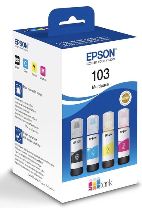 Epson 103 чернила оригинал