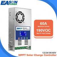 Easun Power MPPT 60 A controlar solar  , incarcare baterii MPPT6048