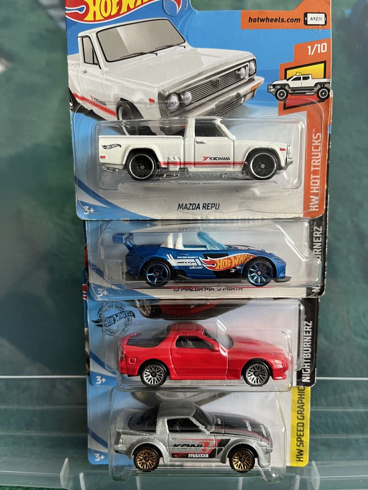 Colectie Hot Wheels Nissan Mazda Datsun Honda