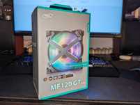 Set inedit 3 x ventilatoare PC aRGB în formă X - DeepCool - NOU