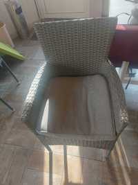 Ратанов стол, кресло, фотьол