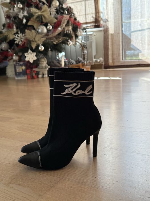 Боти на ток Karl Lagerfeld