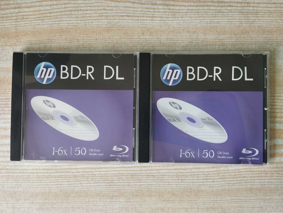 Празни Blu-ray диска HP BD-R DL 50GB