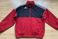 Bluza trening originala Adidas rosu/negru L