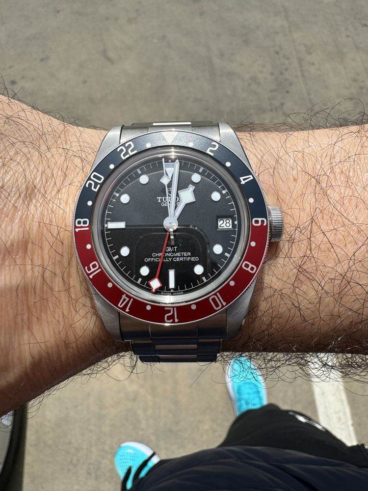 Tudor Gmt Pepsi 41 mm automatic