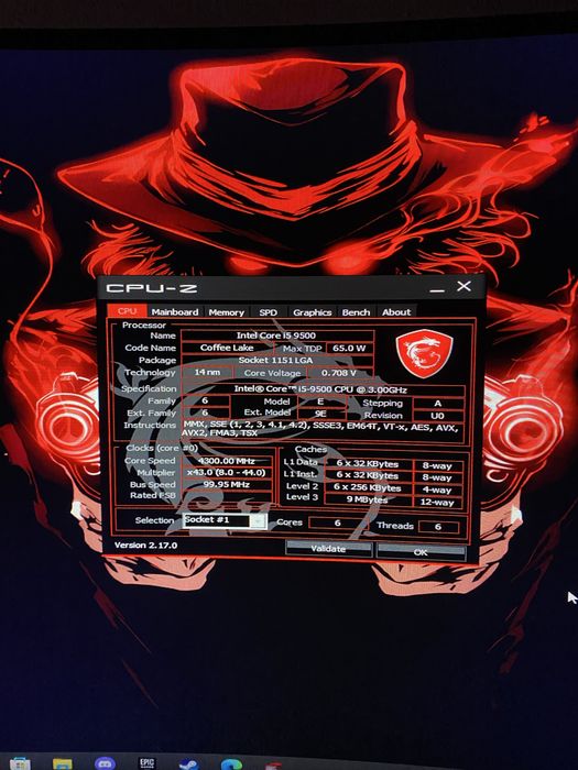 I5 9500 + GTX 1660 super