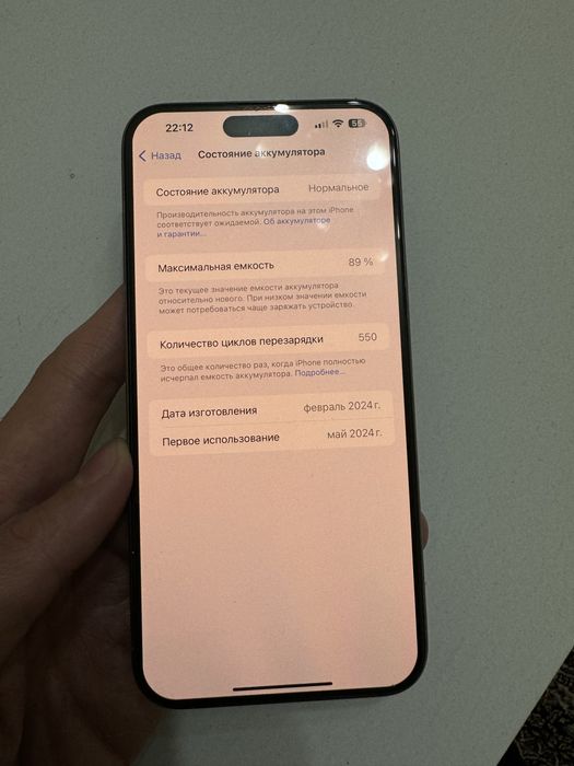 Iphone 15 Pro Max 256 Gb