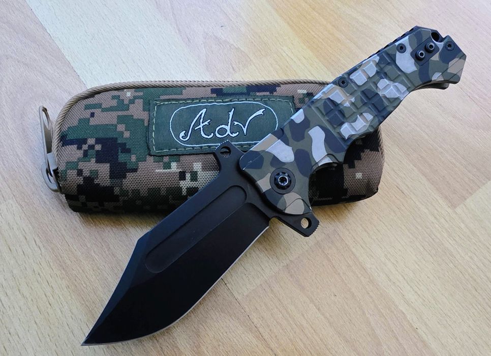 Сгъваем нож Andre De Villiers Badlands Camo
