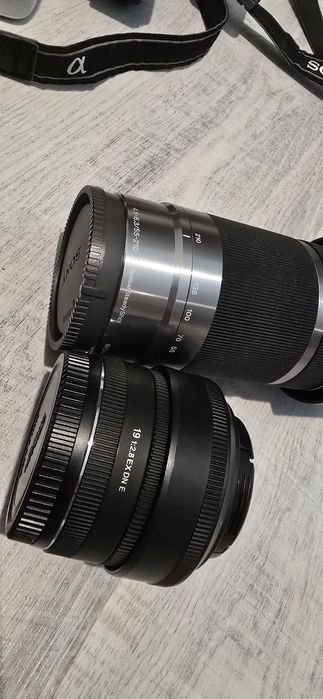 Sony Nex 5r + Obiectiv Sony E-mount 55-210 Sigma 19mm F.28
