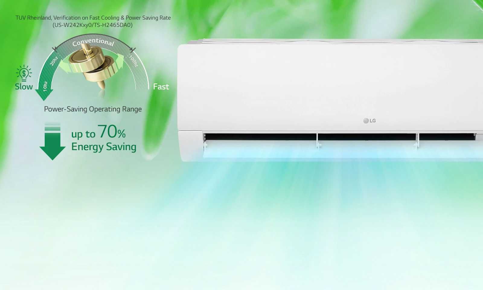 NEW! Кондиционер LG AC 1 Ton Dual inv. I12CGH с бесплатной доставкой