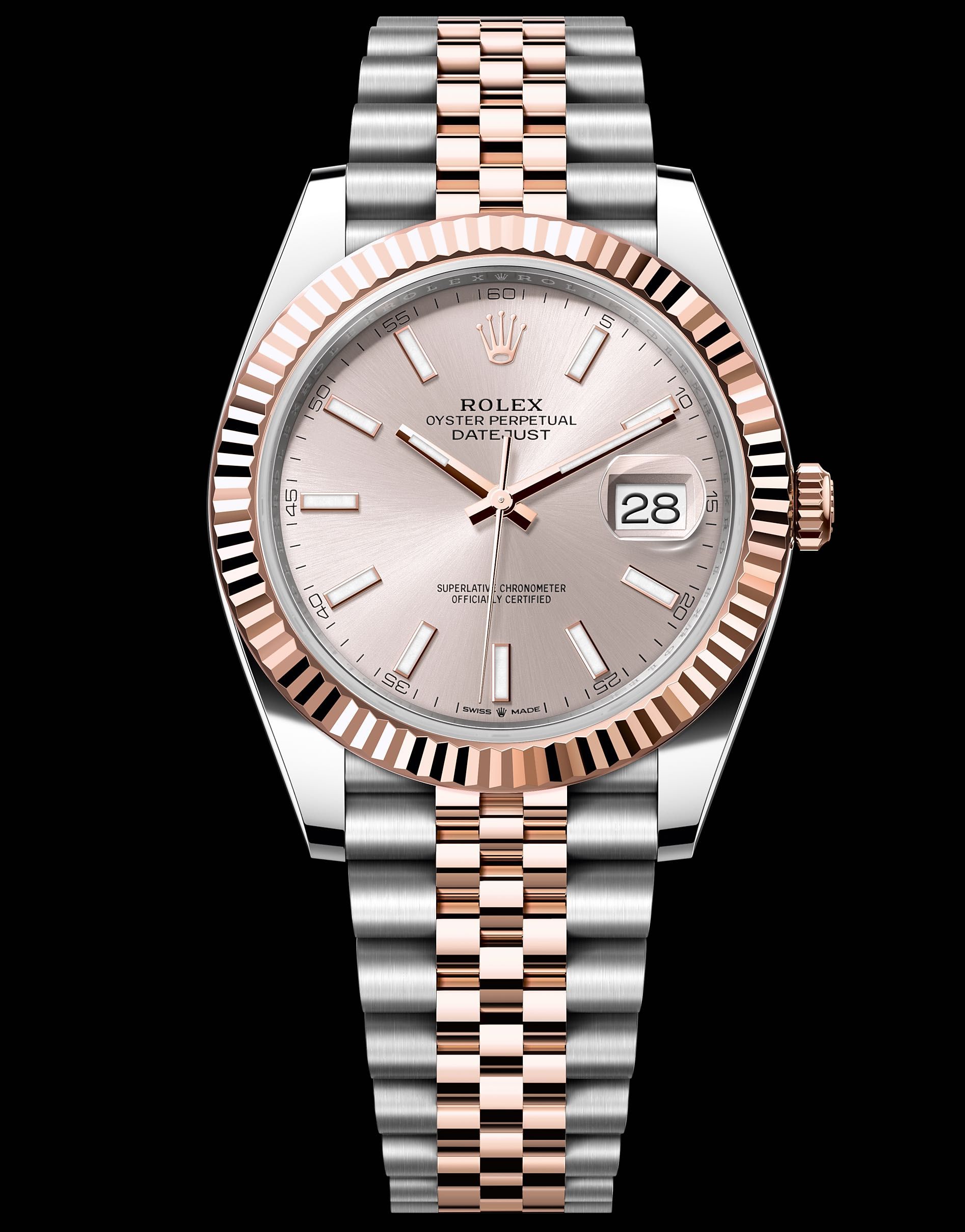 NEW Rolex Datejust 41mm Steel and Everose Gold 126331