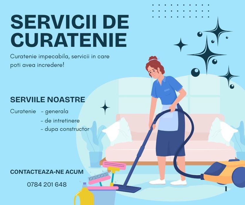 Curatenie Impecabila la Domiciliu!  BUCURESTI/ILFOV