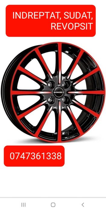 Indrept sudez roluit orice tip de janta,aluminiu tabla r15,r16,r17,r18