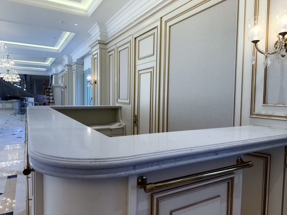 Изготовление столешницы из искусственного камня