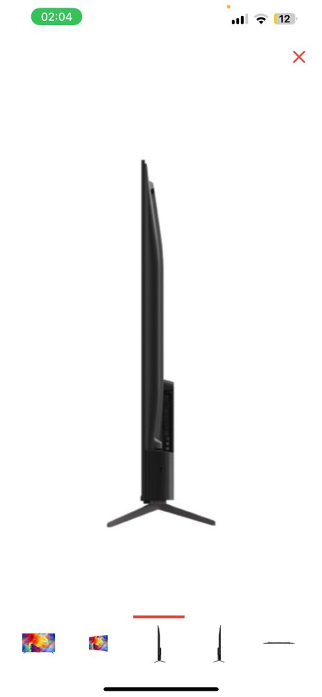 Телевизор TCL 55P735 140 см черный