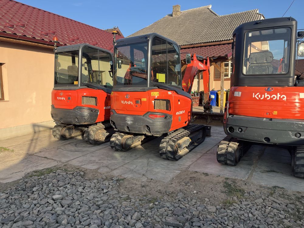 Miniexcavator kubota