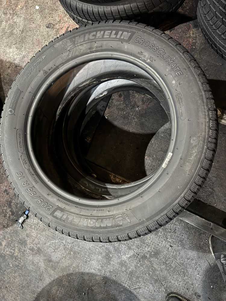 205/55R16 94V Continental & Michelin All season 7&6mm