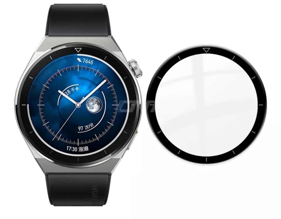 5D Протектор за Дисплей за Часовник Huawei Watch GT3 Pro 46mm 46мм 43m