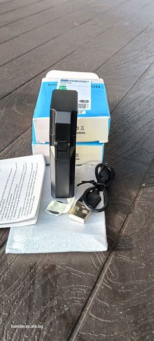 Запалка Електрическа с лед фенер