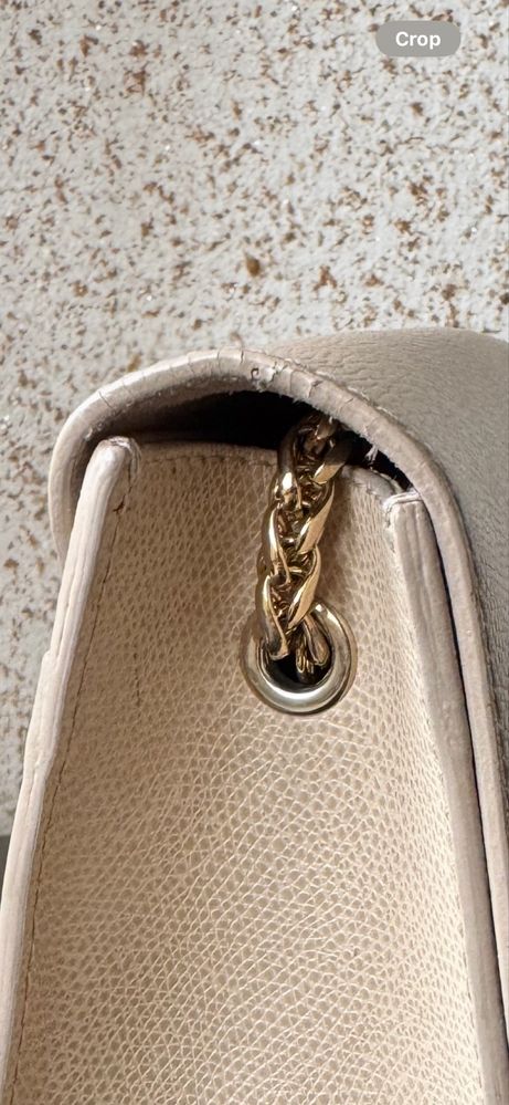 Бежова чанта Furla