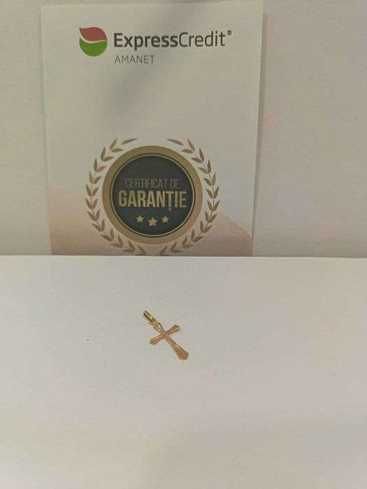 (AG41) Pandativ aur, 14 K b5657 Certificat de garantie