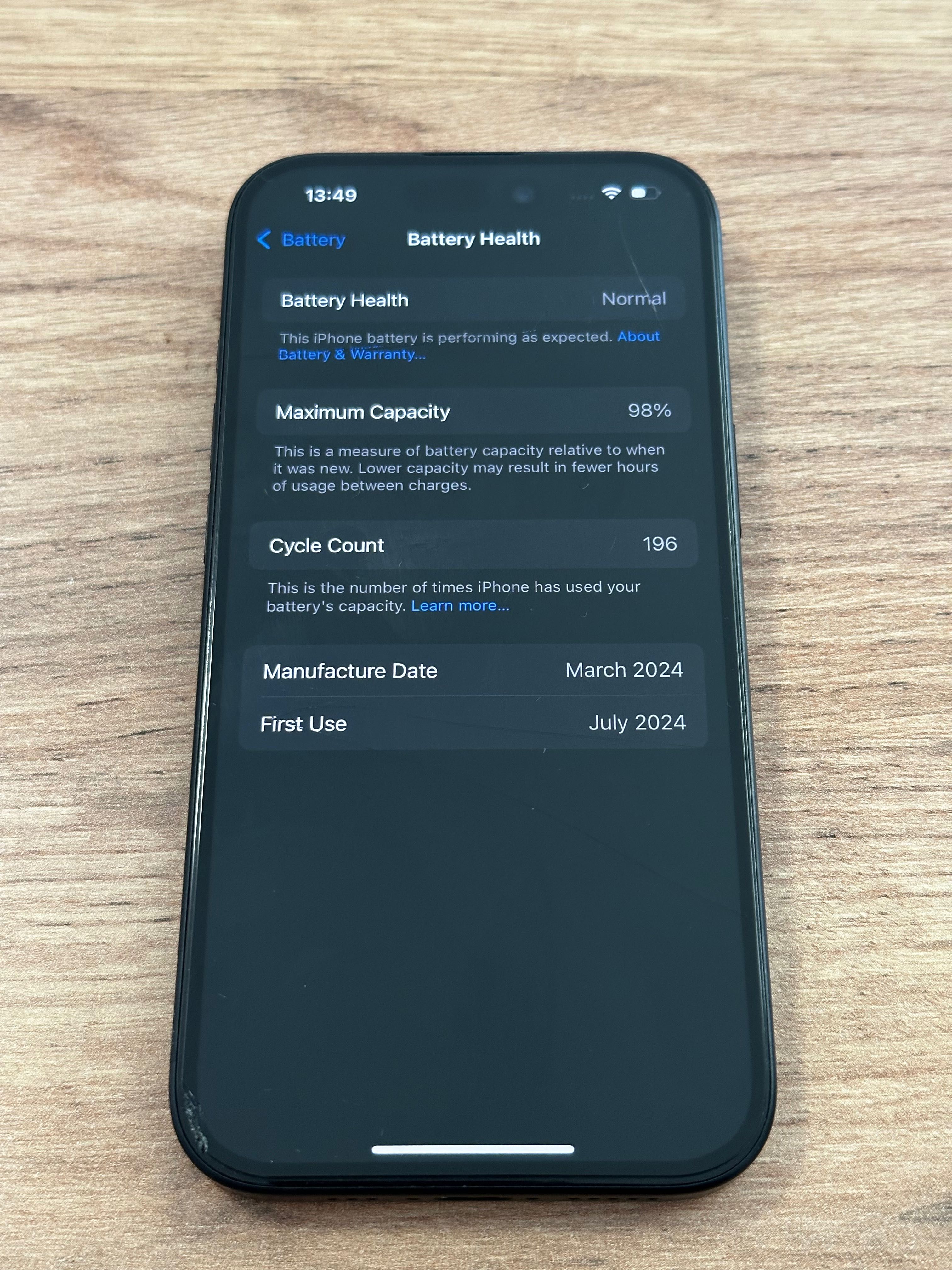 Продавам iPhone 15 128GB – Отлично състояние