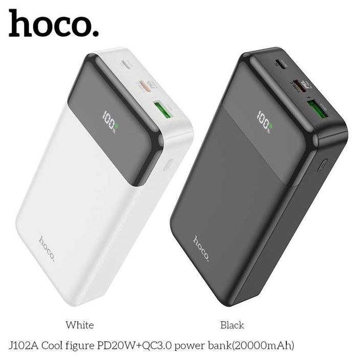 Hoco J102A Cool 22.5W+PD20W Power Bank 20000mAh for Samsung iPhone 17