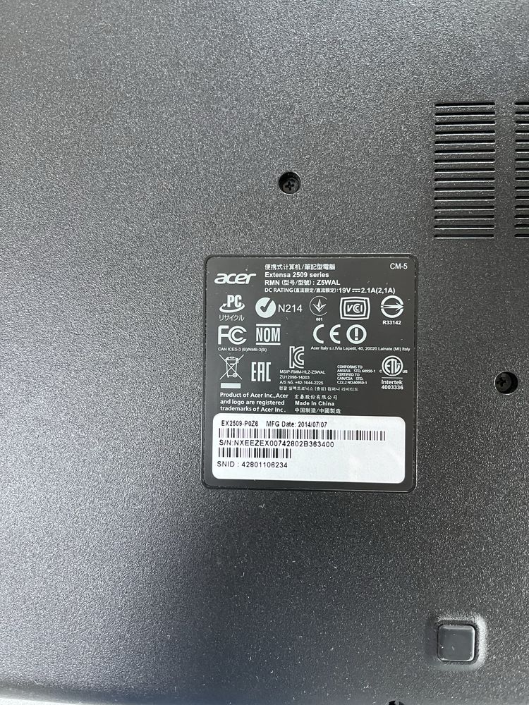 Лаптоп Acer Extensa EX2509-C47E