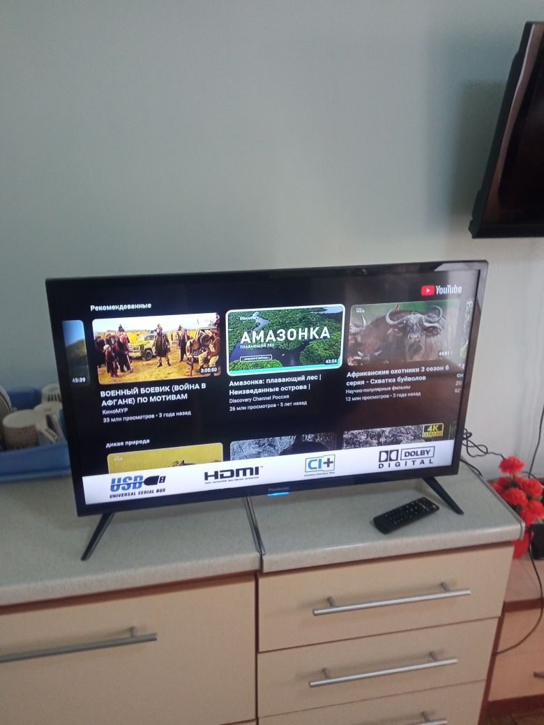 Смарт телевизор Panasonic smart tv 81 см WiFi YouTube