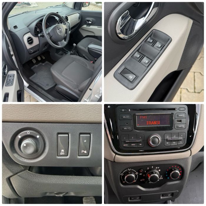 DACIA LODGY 7 LOCURI f dotat clima senzori 8 roti km reali impecabila