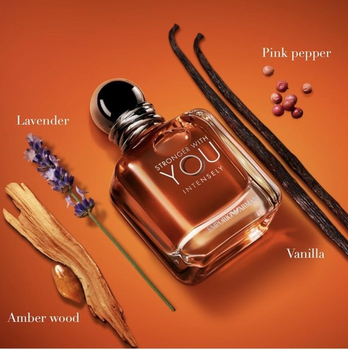 Emporio Armani Stronger With You Intensely - 100% ОРИГИНАЛЕН Чисто Нов