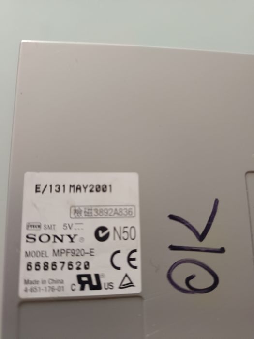 Floppy disk  sony si nec cd rom teac vintage retro