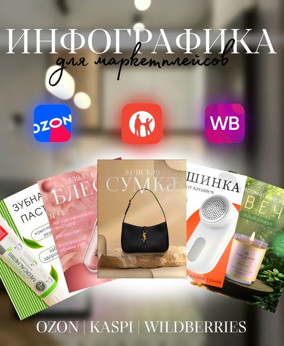 Инфографика для маркетплейсов