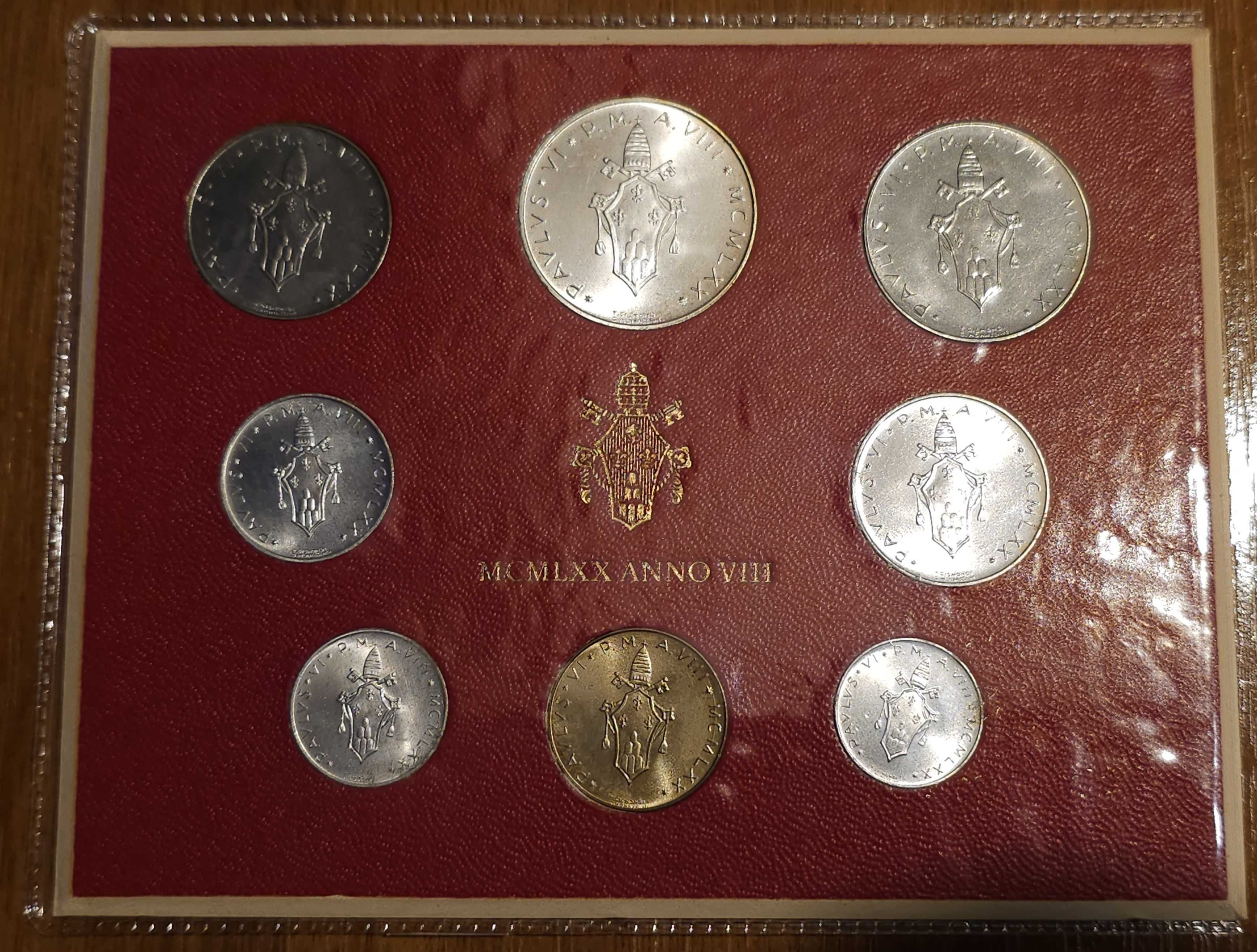 Seturi de monede din Vatican