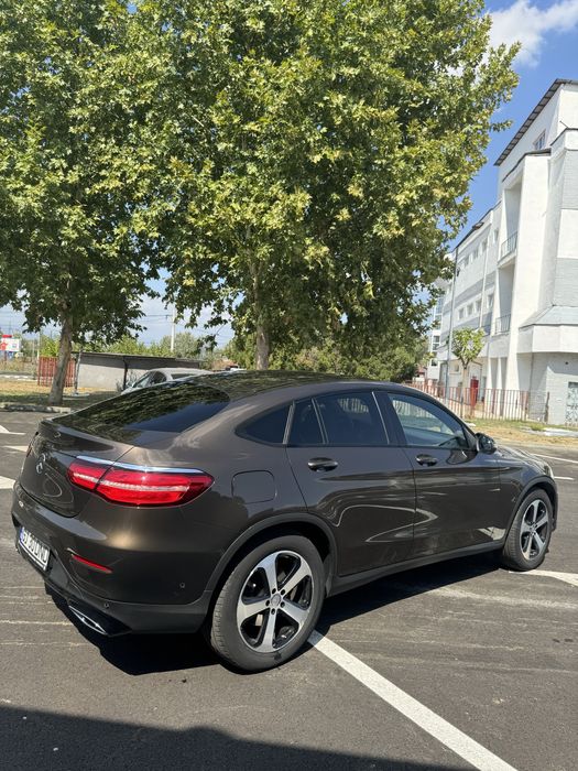 Mercedes glc coupe 2017, maro cu interior crem 2.2D