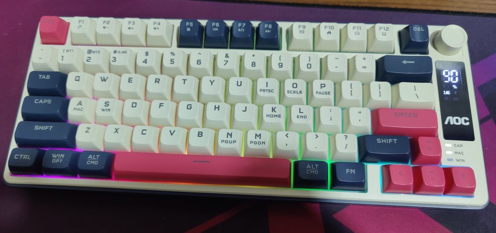 НОВАЯ Игровая беспроводная клавиатура  75%