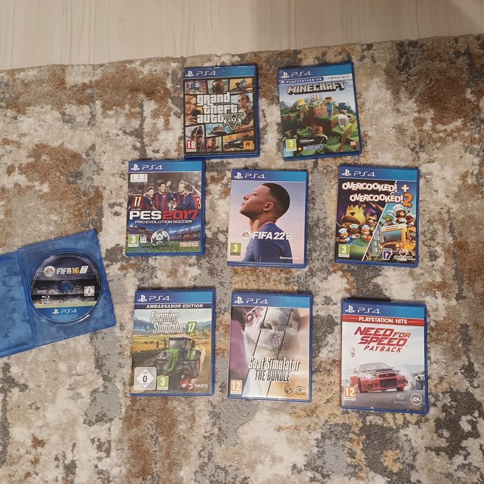 PS 4 Pro 500gb cu jocuri