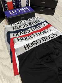Set 5 boxeri Hugo Boss 95% bumbac **calitate PREMIUM
