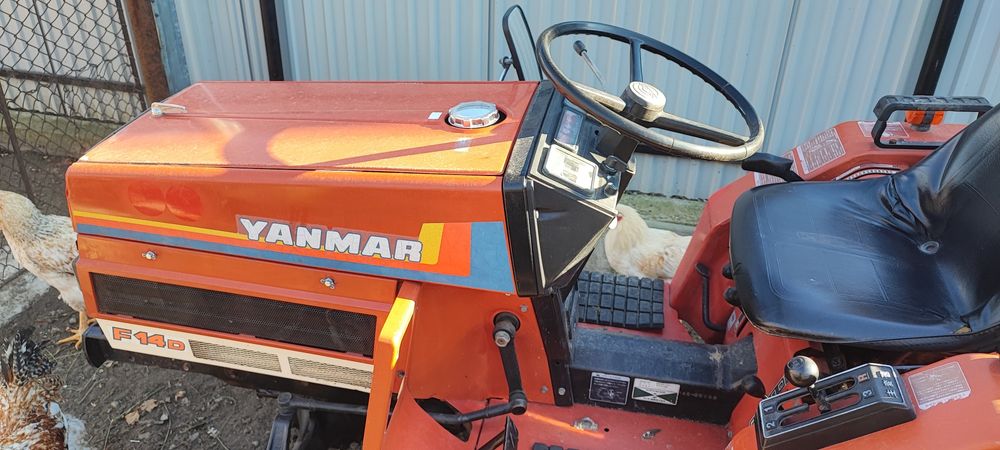 Tractor japonex yanmar f14d 4x4