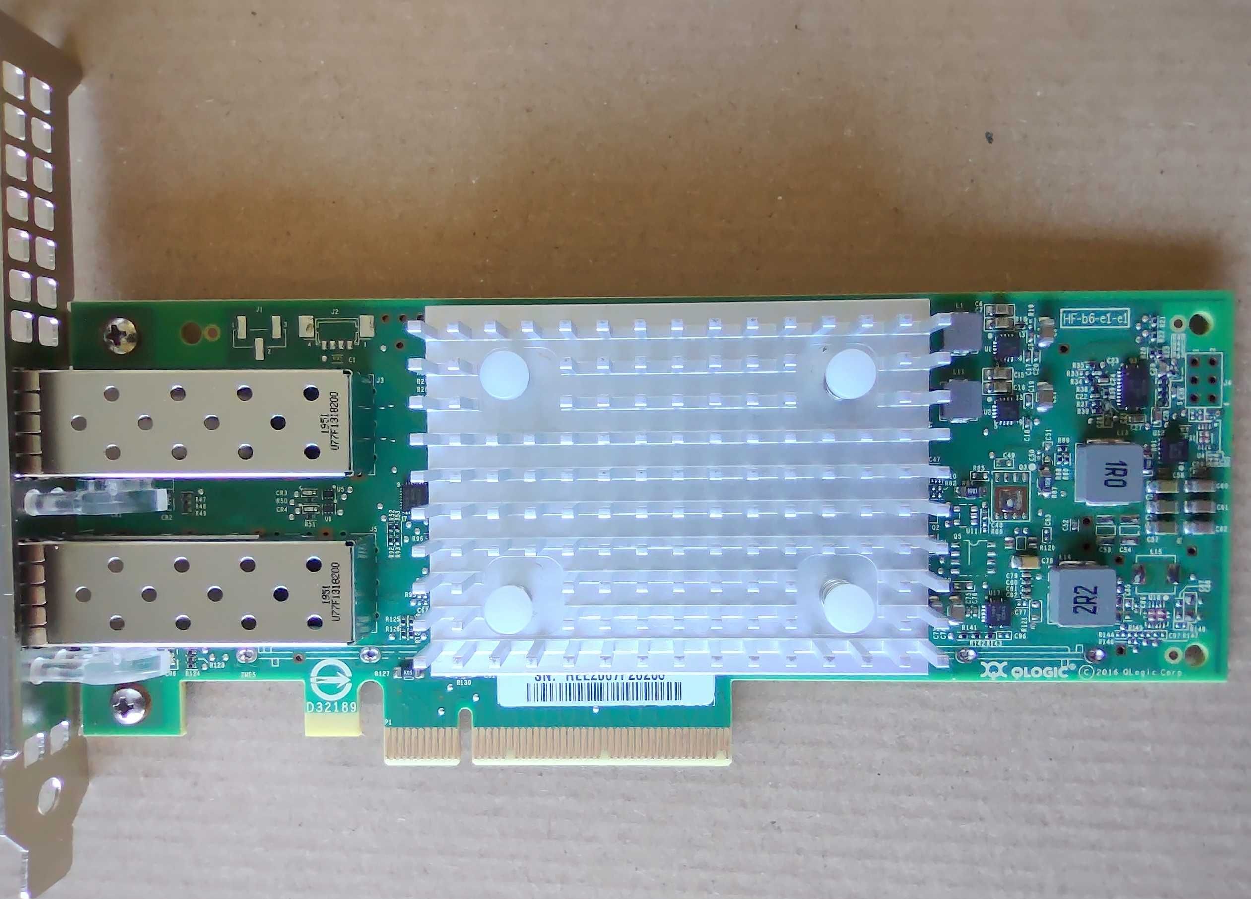 LAN контролер QL41262HFCU 051GRM 25Gb/10Gb CNA DP SFP28 SFP+ PCIe3 x8