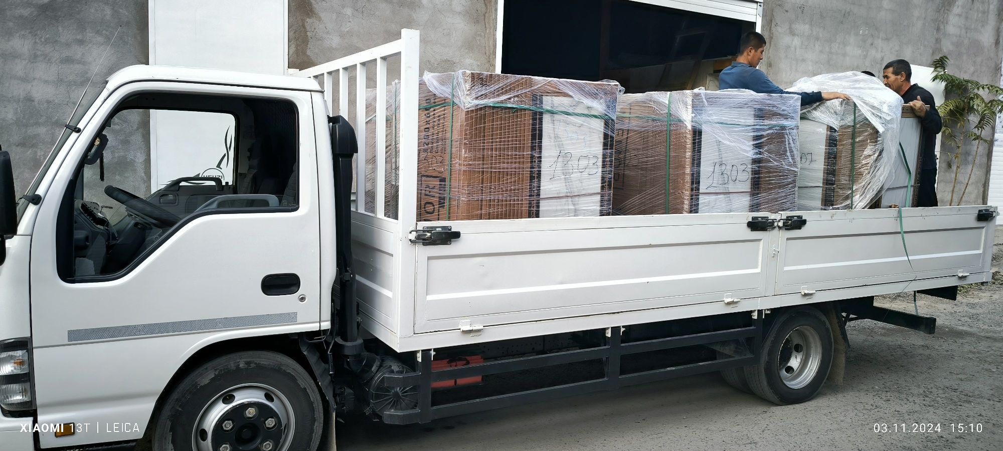Перевозка грузов ISUZU от 100 до 10 тон