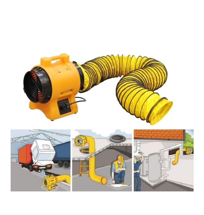 Вытяжной вентилятор Master радиальный D300 мм 720Вт, BL 6800