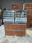 Vitrina de banc Lisa 90 cm / Refrigerare sau Vitrina calda / INOX