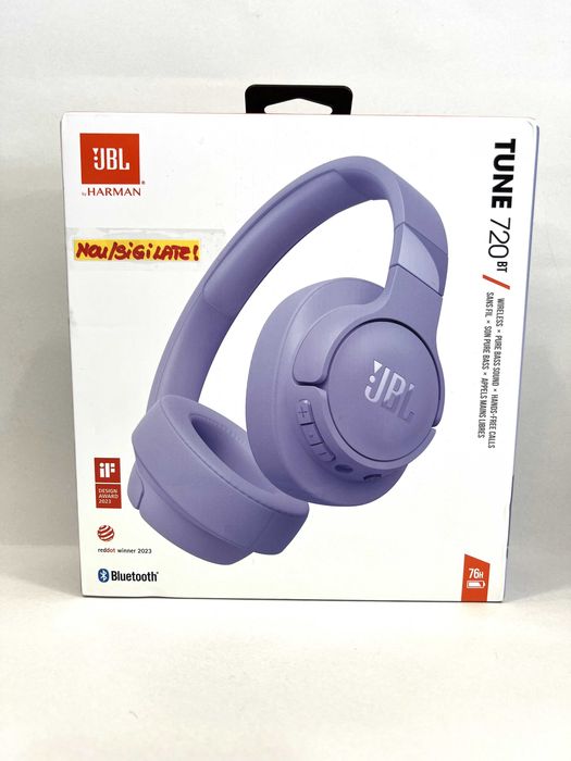 Căști JBL TUNE 720BT, NOU/Sigilate!