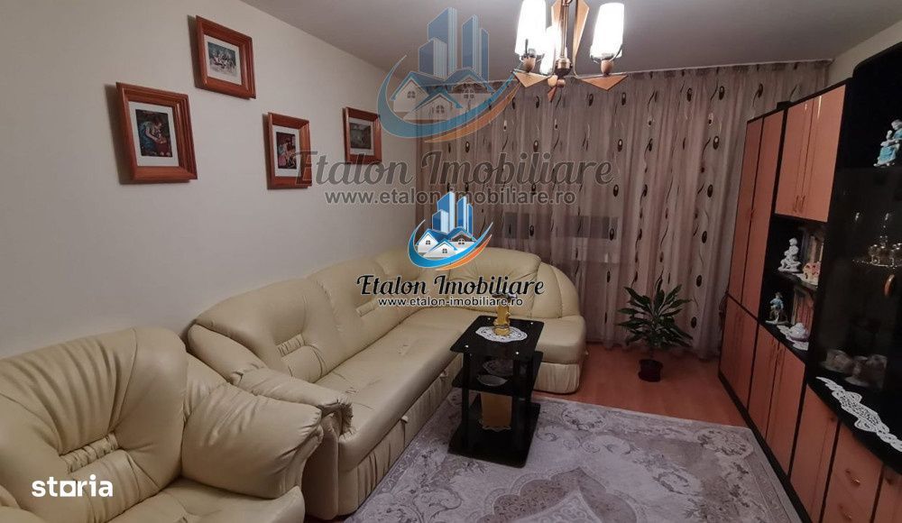 Apartament 3 camere, 2 balcoane etaj 4/4 Darmanesti