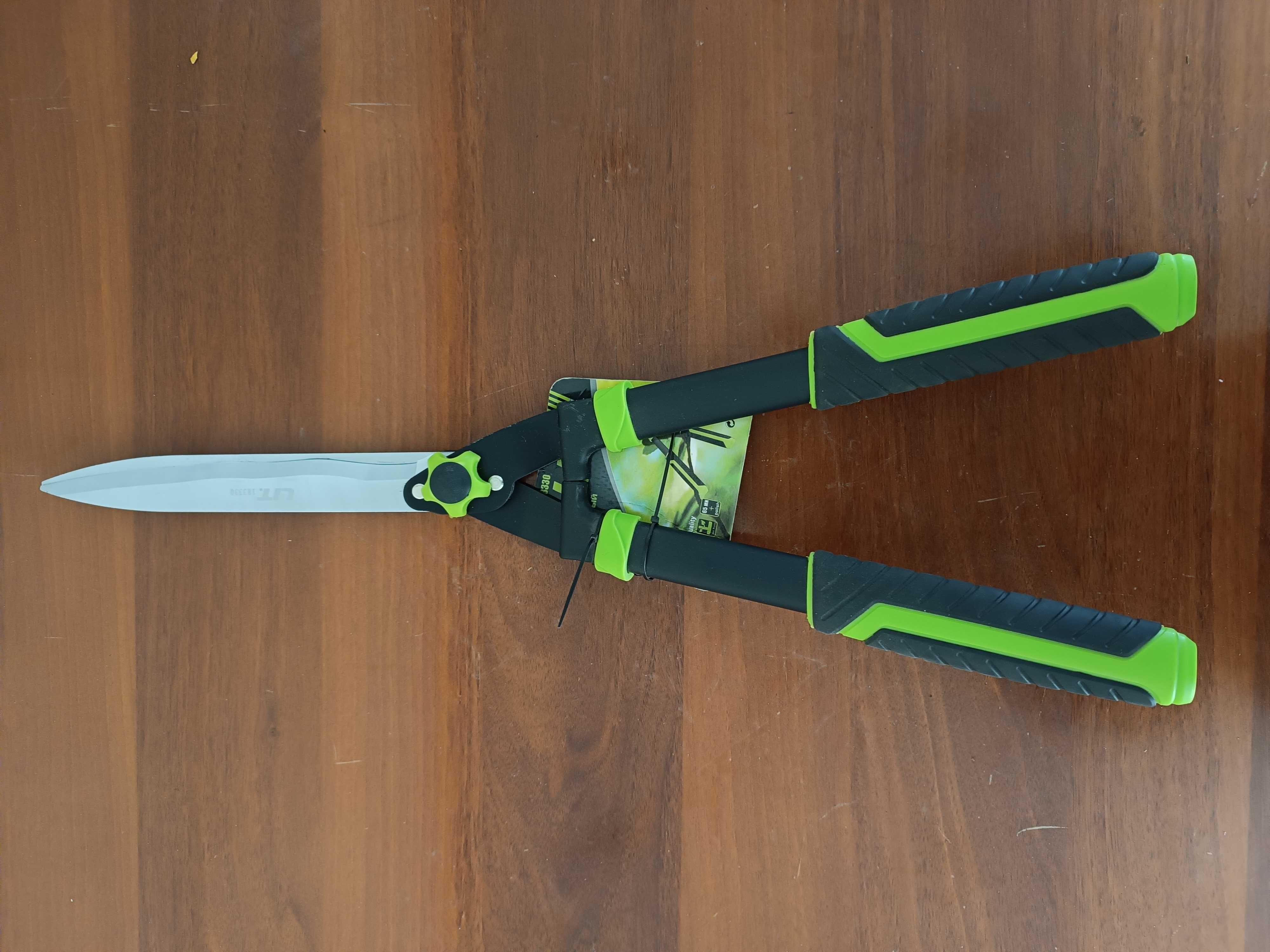 Садовый секатор LIT-183330 | Двуручный | Лезвие 65Mn | Green Pruning