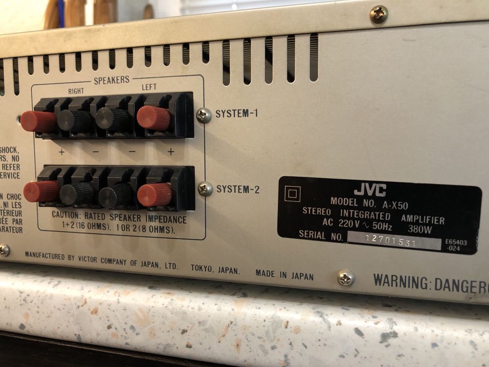 JVC A-X50 стерео
