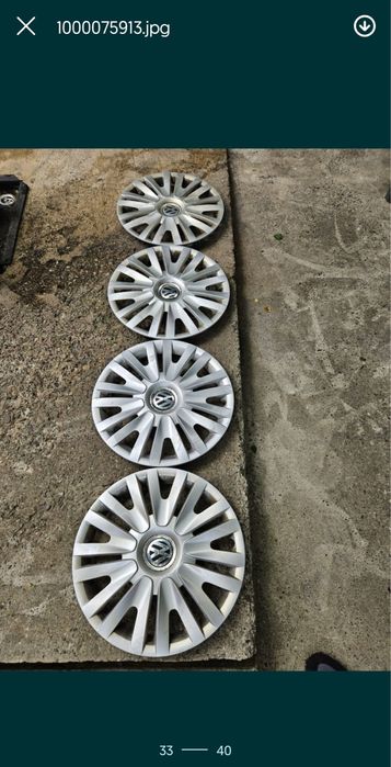 Capace roti 15 originale